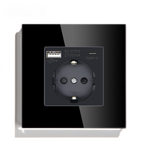 Wandcontactdoos | USB A & USB C | Enkel