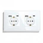 Wandcontactdoos | USB A & USB C | Duo