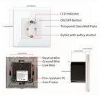 Wandcontactdoos | Enkel