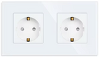 Wandcontactdoos |  Duo