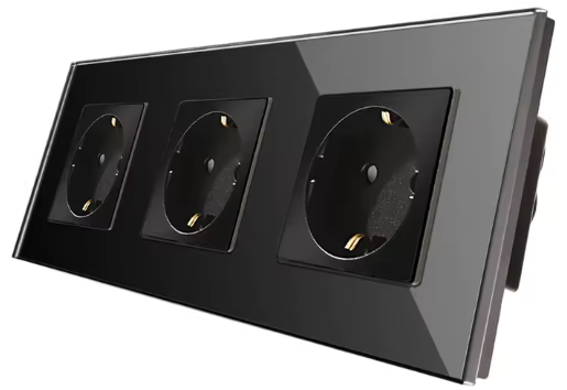 Wandcontactdoos | Triple