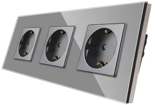 Wandcontactdoos | Triple